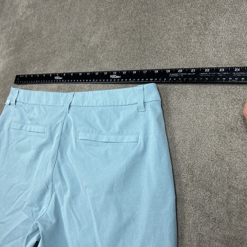 Lululemon Mens Commission Classic-Fit 7" Chino Shorts 36 Blue WovenAir LM7ARWS - Picture 6 of 8